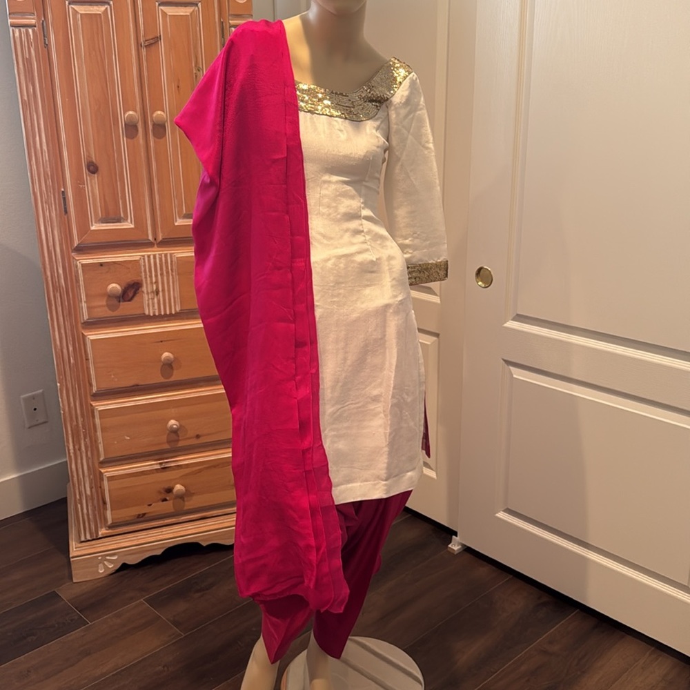 Brand New Silk Punjabi Suit